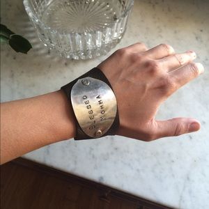 Cute boutique Blessed Momma bracelet